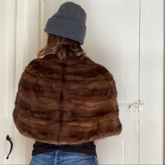 Vintage Fur Shawl by Erlebacher - Picture 7 of 7